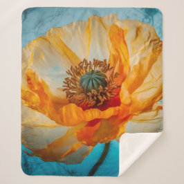 Orange Beauty Sherpadecke