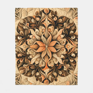 Orange Beige Braune Dekorationsästhetik Hintergrun Fleecedecke