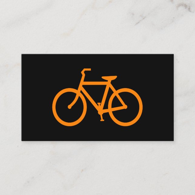 Orange Bike Visitenkarte (Vorderseite)