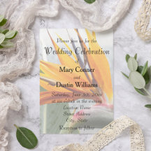 Orange Bird of Paradise Floral Wedding
