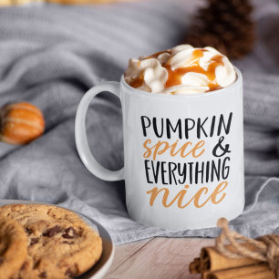 Orange & Black Pumpkin Gewürz-Erntedank Angebot Kaffeetasse