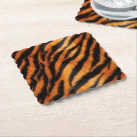 Orange Black Tiger Stripes
