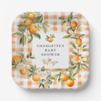 Orange Blossom Bliss Kleine Süsse Babydusche