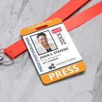 Orange Blue Foto & Logos Press-ID
