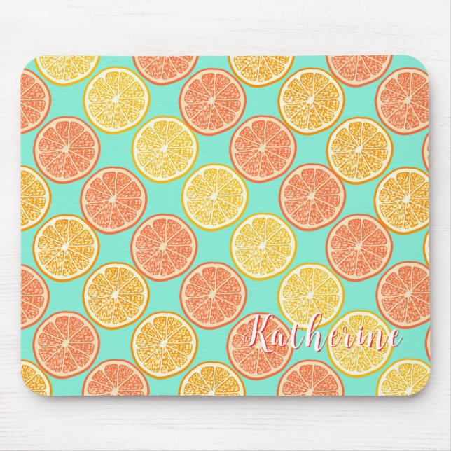 Orange Blue Mousepad (Vorne)