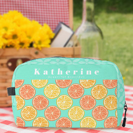 Orange Blue Waschbeutel