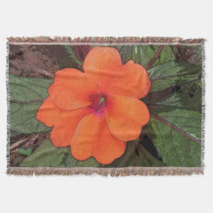 Orange Blume Closeup Decke