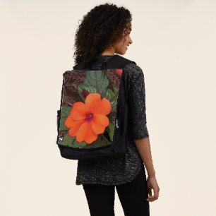 Orange Blume Closeup Rucksack
