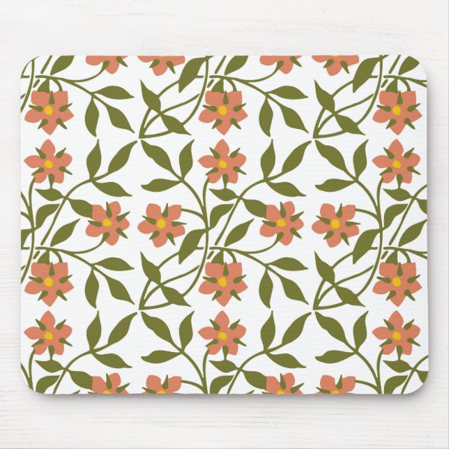 ORANGE-BLUME MOUSEPAD (Vorne)