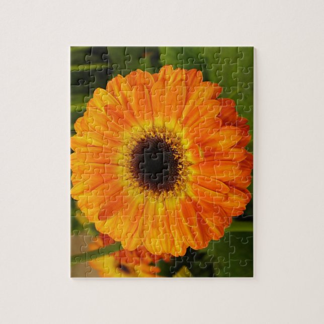 Orange Blume Puzzle (Vertikal)