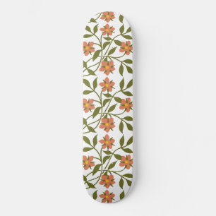 ORANGE-BLUME SKATEBOARD