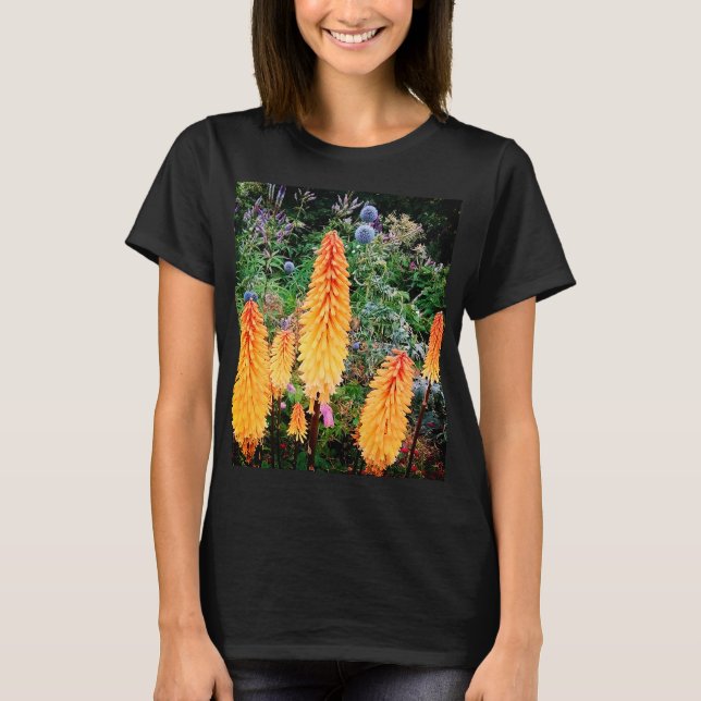 Orange Blume T-Shirt (Vorderseite)
