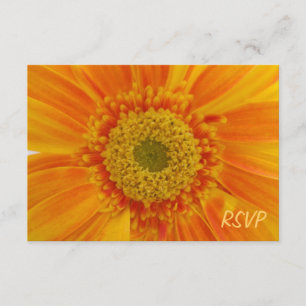 Orange Blume UAWG Einladung