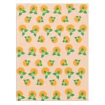 Orange Blüten