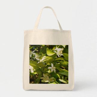 ORANGE BLÜTEN von der FLORIDA-Taschen-Tasche Tragetasche