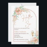 Orange Boho Cactus 30. Geburtstagsfeier Party Einl Einladung<br><div class="desc">Orange Boho Cactus 40. Geburtstag Party Einladung Imitate Rose Gold moderne Kalligrafie 40. Geburtstagseinladung in einem böhmischen Stil mit einem schönen orangefarbenen Kakteen Anordnung,  Pampas Gras und Imitat Rose goldenen Bogen und Kurs.</div>