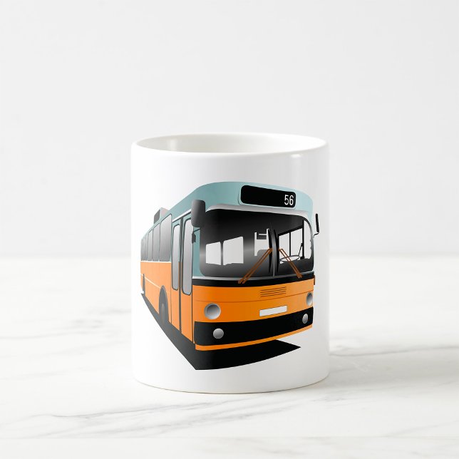 Orange Bus Kaffeetasse (Von Creator hochgeladen)