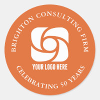 Orange Business Logo Benutzerdefinierte Unternehme