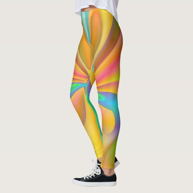 Orange Butterfly Leggings (Links)