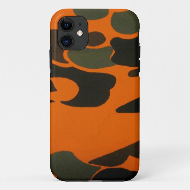 Orange Camouflagekasten für iPhone 5 Case-Mate iPhone Hülle (Rückseite)