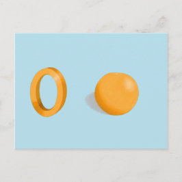 Orange Card Postkarte