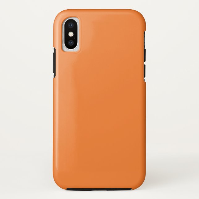 Orange Case-Mate iPhone Hülle (Rückseite)