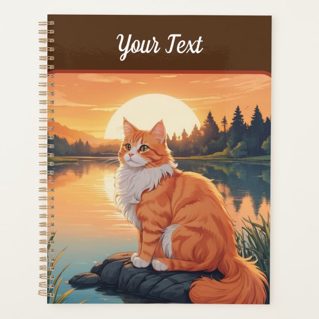 Orange Cat by Lake Planer (Vorderseite)