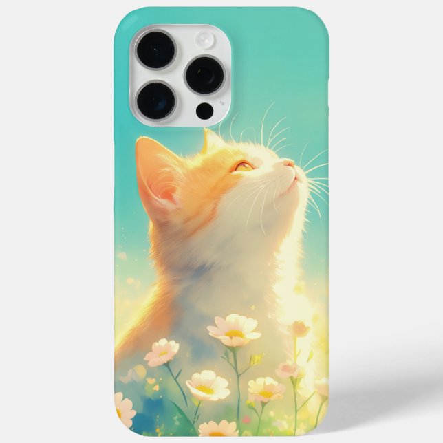 Orange Cat Daydream Case-Mate iPhone Hülle (Rückseite)