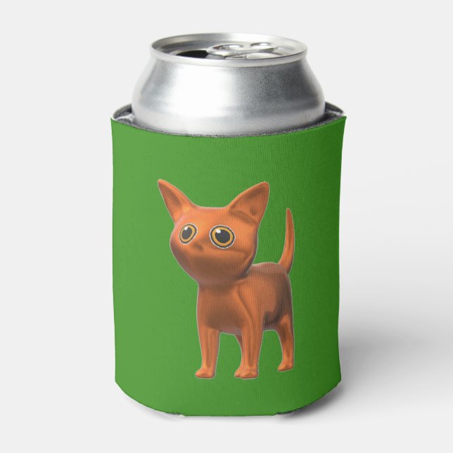 Orange Cat Dosenkühler (Kanne Vorderseite)