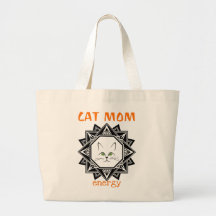 Orange Cat Mama Energy - Geschenk für Mama