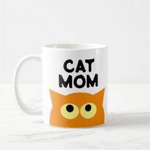 Orange Cat Maman cadeau de tasse à café pour le pr