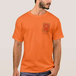 Orange Cat Ribbon Angel verursacht Shirts zur Bewu