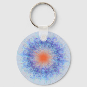 Orange Chakra Schlüsselkette Schlüsselanhänger