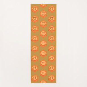 Orange Chakra, Yoga Mat Yogamatte