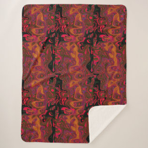 Orange Chaos Fire Stone Sherpadecke