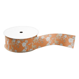 Orange Chinoiserie Ripsband