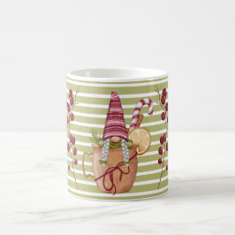 Orange Cider Christmas Gnome Tasse