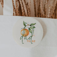 Orange Citrus Kleine Süsse Baby Dusche Vater zu se