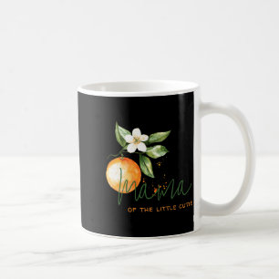 Orange Citrus Little Cutie Baby Shower Mama To Be  Kaffeetasse