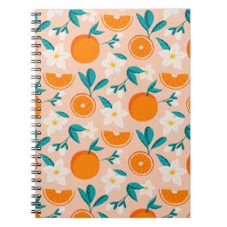 Orange Citrus Notizblock