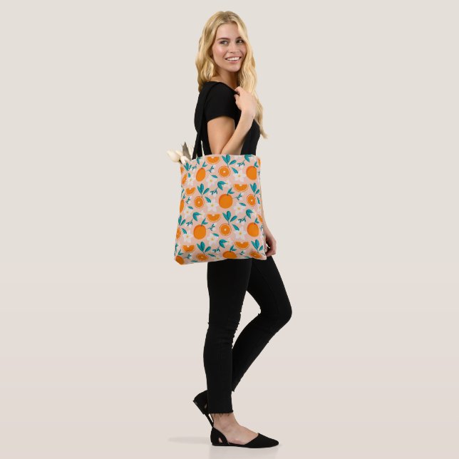 Orange Citrus Tasche (Am Model)