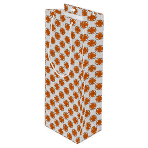 Orange Clover Ribbon von Kenneth Yoncich Geschenktüte Für Weinflaschen