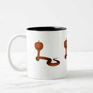 Orange Cobra Zweifarbige Tasse