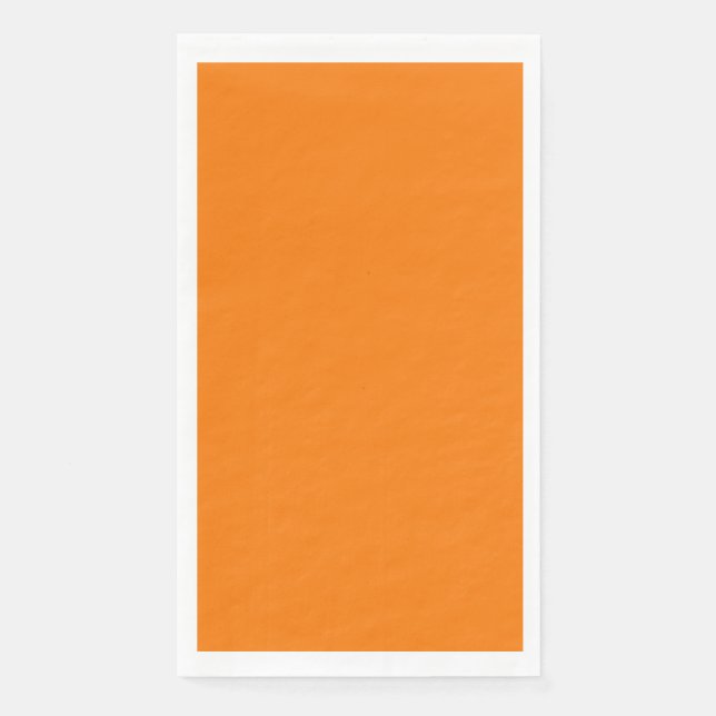 Orange Color Serviette (Vorderseite)