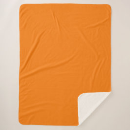Orange Color Sherpadecke