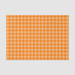 Orange Combination Diamond Pattern von STaylor Seidenpapier