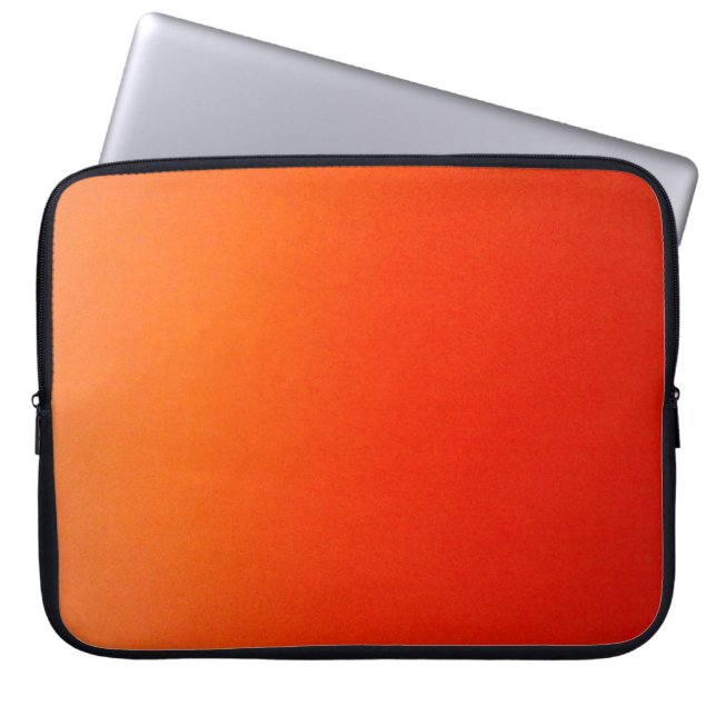Orange Computer Sleeve (Vorderseite)