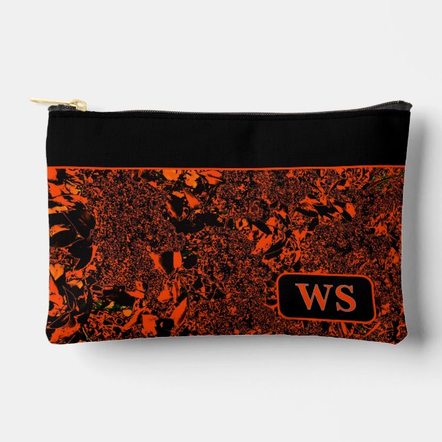 Orange Cosmetic Bag  Zubehörtasche (Vorderseite)
