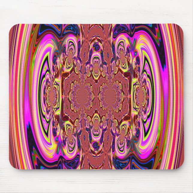 Orange Cosmic Spectacular Mousepad (Vorne)