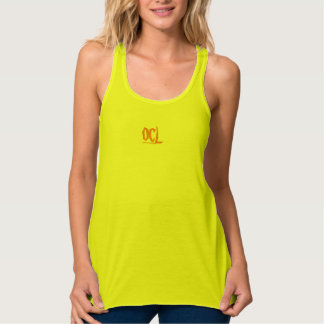 Orange Couch Lounge Frauen Racer Back Tank Top